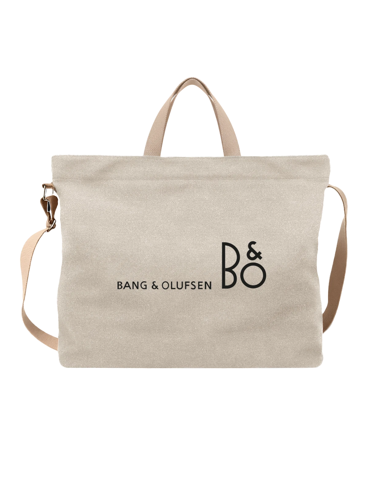 Сумка Bang Olufsen белая с принтом — цифровой стиль — Белая, фото 1