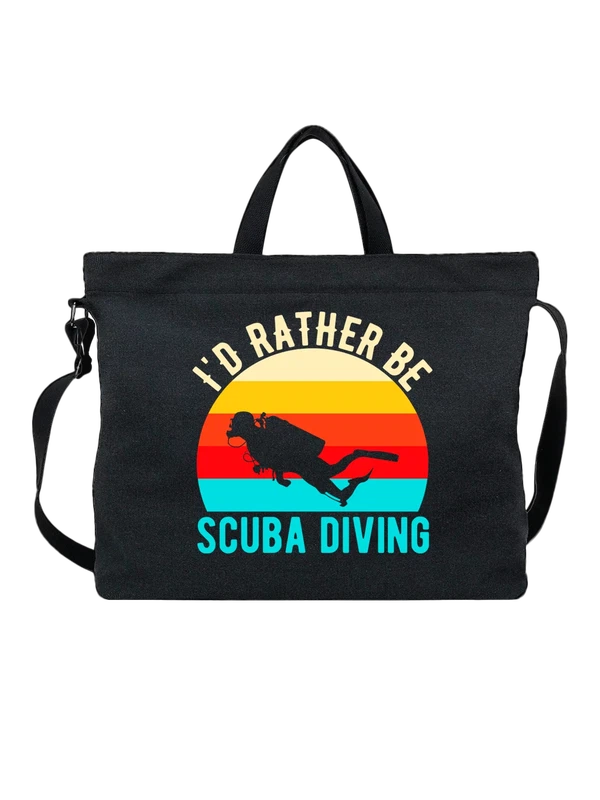 Сумка дайвинг scuba diving — Чёрная, фото 1