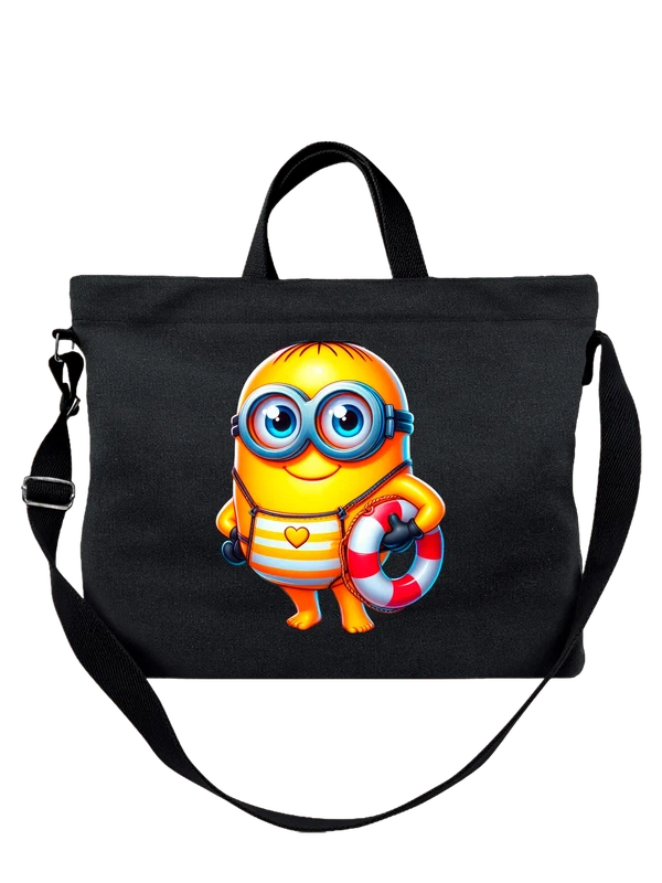 Сумка с Миньоном море Minion — Чёрная, фото 1