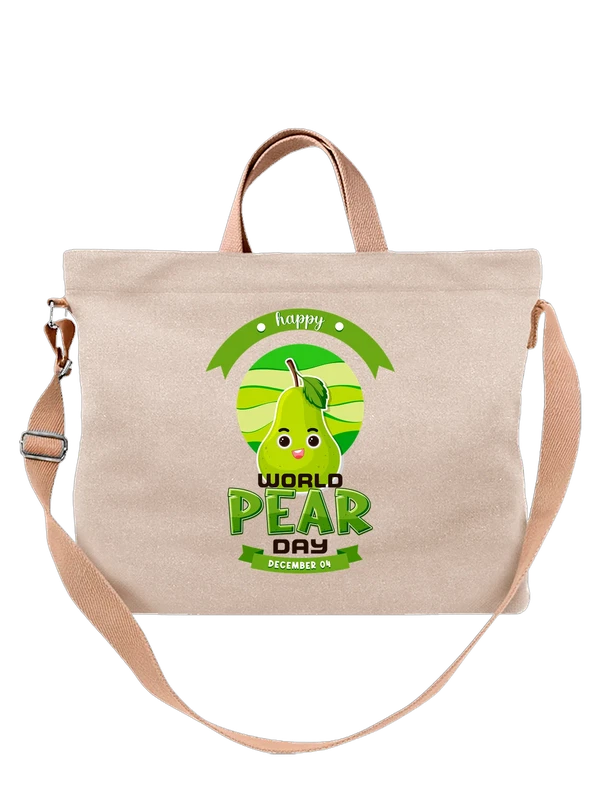 Сумка груша happy world pear — Белая, фото 1