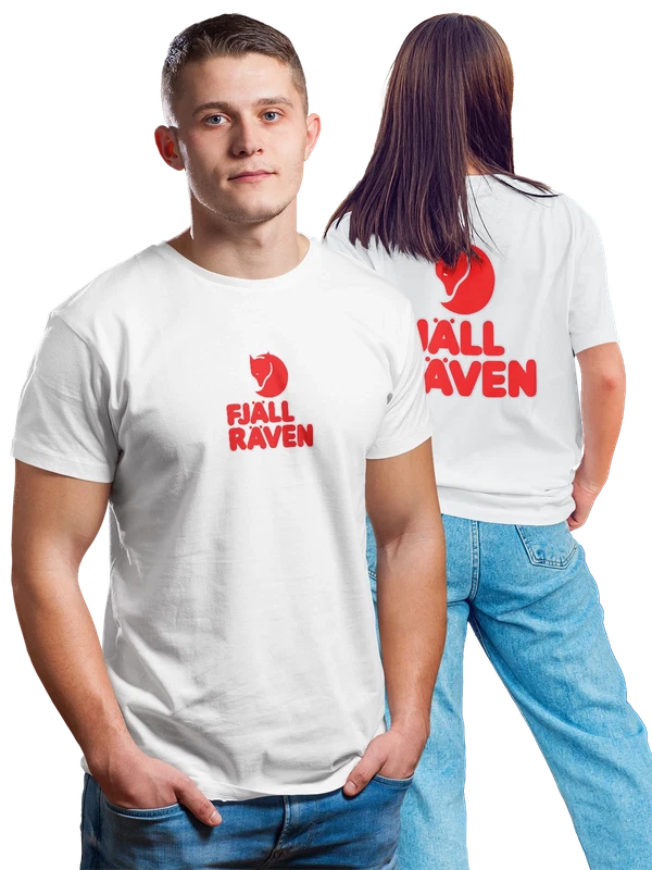 Футболка Fjallraven — Белая, фото 1