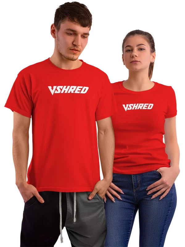 Футболка Vshred — Красная, фото 1