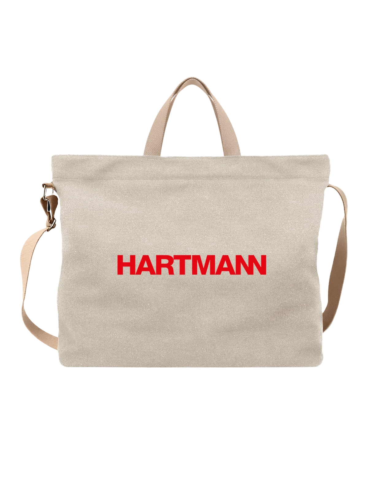 Сумка Hartmann белая с принтом — путешествия и туризм — Белая, фото 1