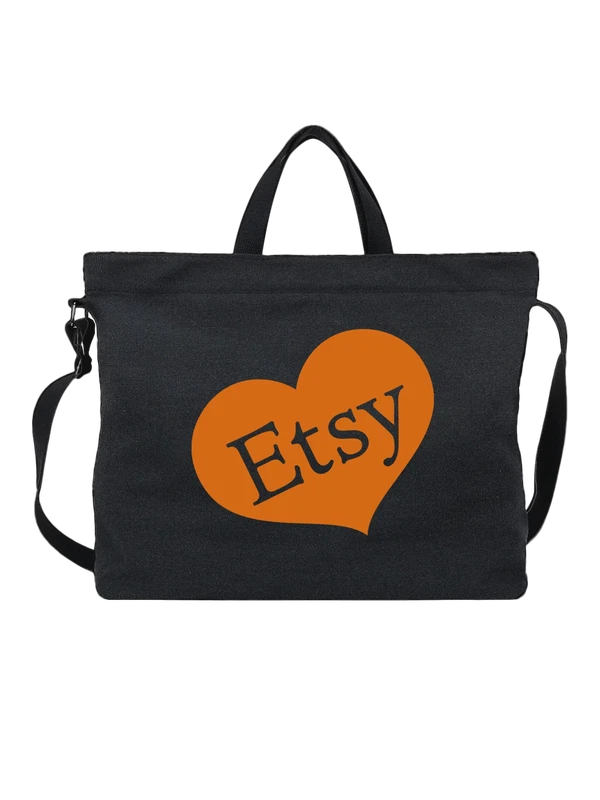 Сумка Etsy — Чёрная, фото 1