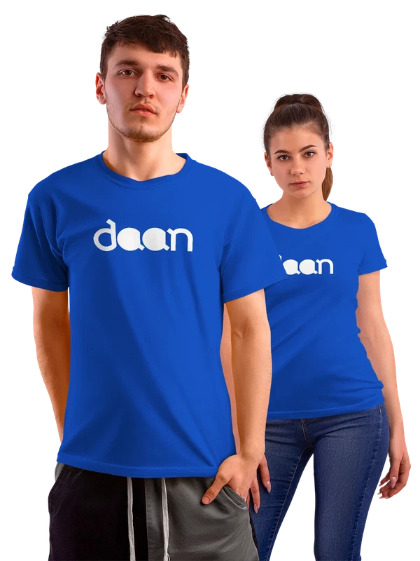 Футболка Daan — Синяя, фото 1