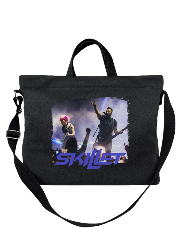 Сумка Skillet Скелет — Чёрная, фото 1