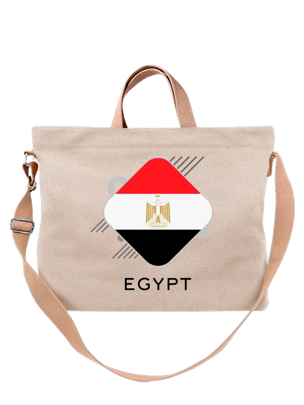 Сумка флаг Египта Egypt — Белая, фото 1