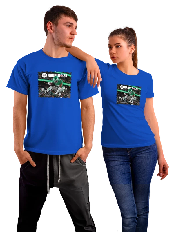 Футболка Игра Madden NFL 26 Saquon Barkley — Синяя, фото 1