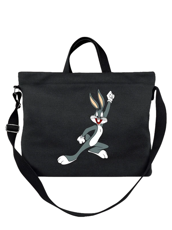 Сумка заяц багз банни bugs bunny — Чёрная, фото 1