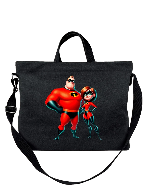 Сумка Боб Парр Эластика Суперсемейка Incredibles — Чёрная, фото 1