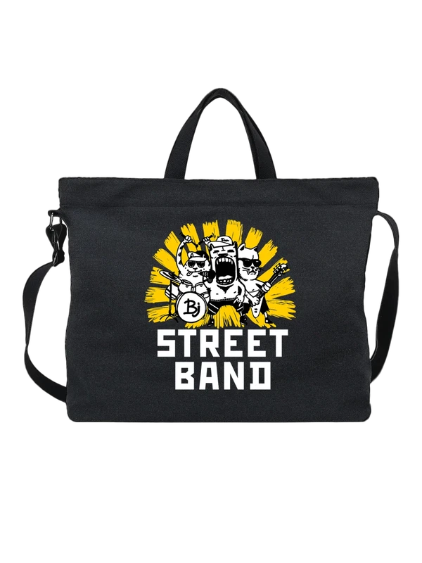 Сумка streed band — Чёрная, фото 1