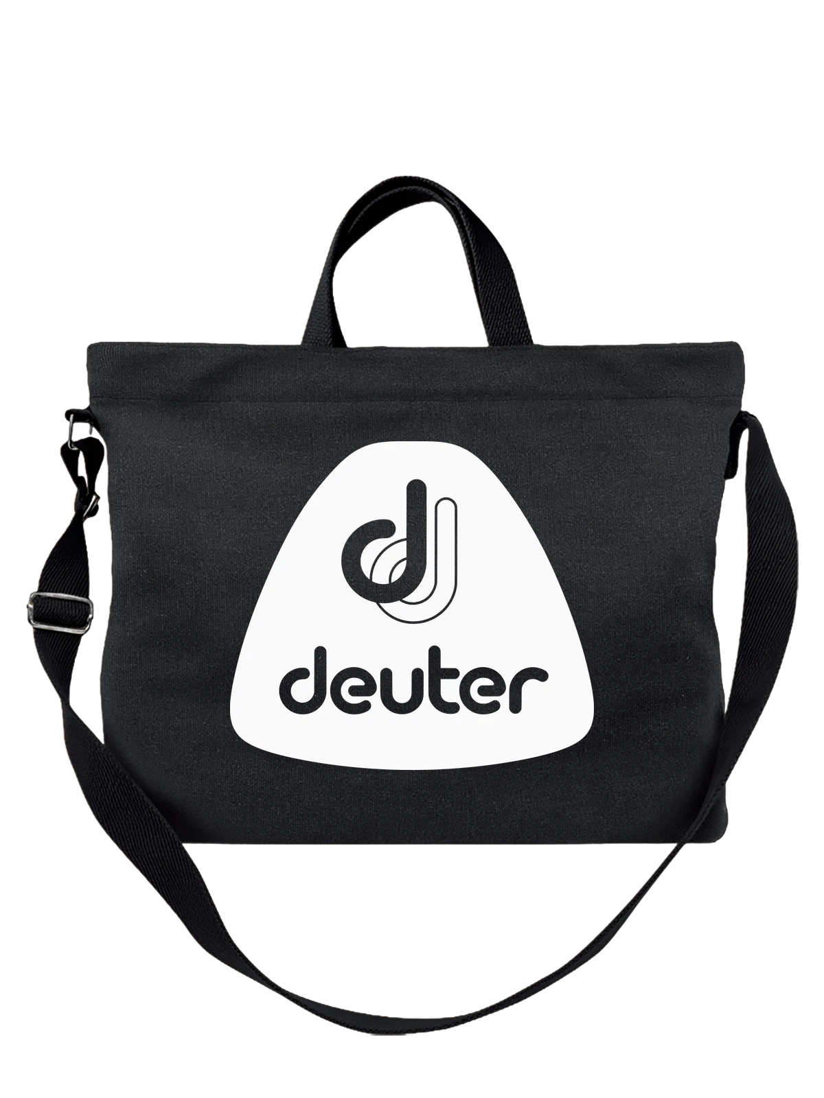 Сумка Deuter чёрная с принтом — туристическое снаряжение — Чёрная, фото 1