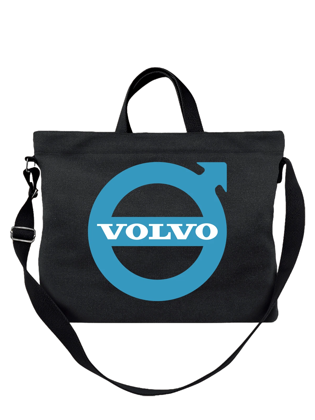 Сумка Volvo чёрная с принтом — легковые и грузовые автомобили — Чёрная, фото 1