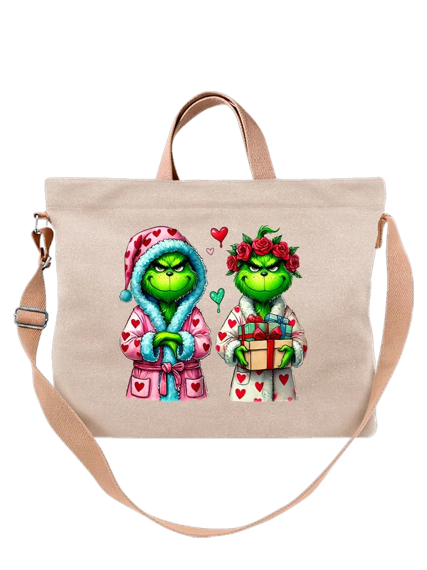 Сумка с Гринчем Grinch — Белая, фото 1