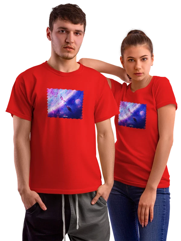Футболка Игра CS GO PC — Красная, фото 1