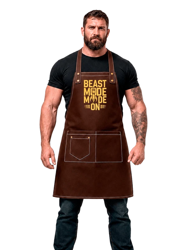 Фартук beast mode — Чёрная, фото 1