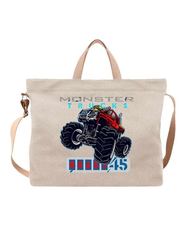 Сумка джип monster trucks — Белая, фото 1