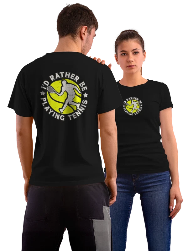 Футболка теннис tennis — Чёрная, фото 1