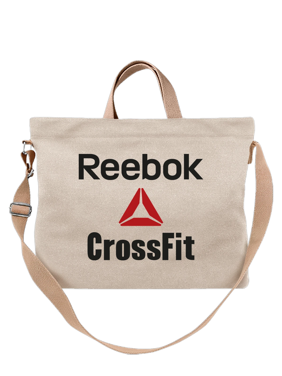 Сумка Reebok белая с принтом — функциональный тренинг — Белая, фото 1