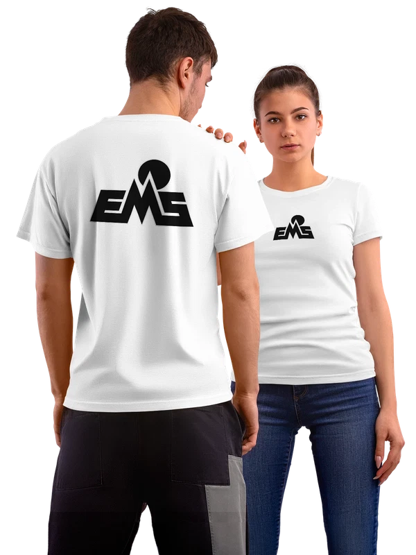 Футболка EMS — Белая, фото 1