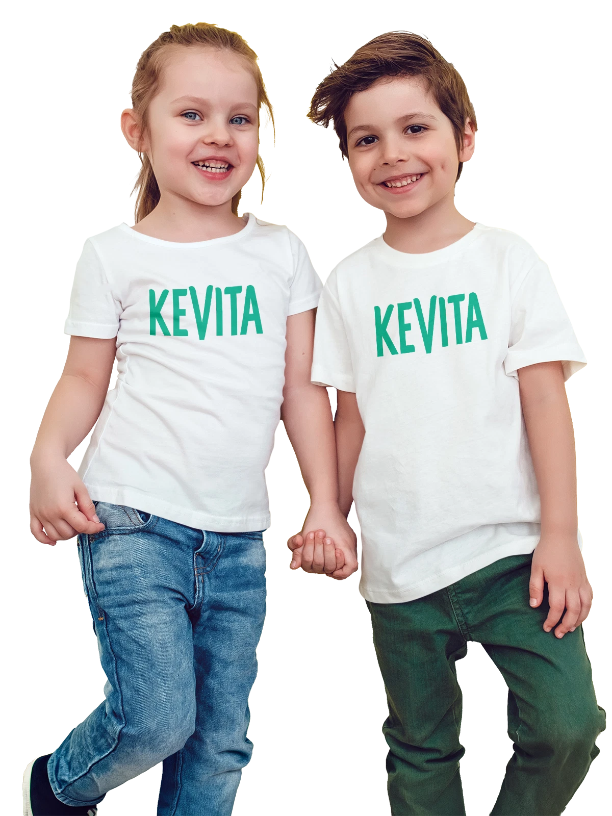 Футболка детская KeVita белая с принтом — принт для бармена — Белая, фото 1