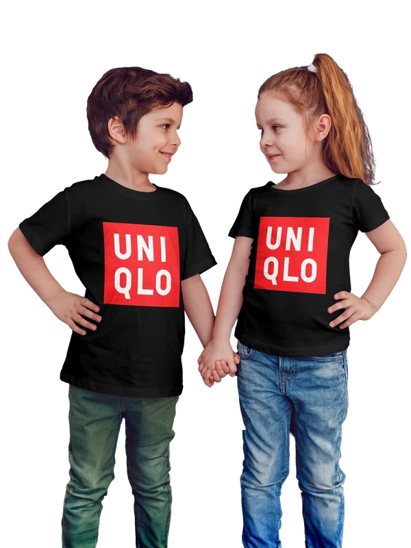 Футболка Uniqlo — Чёрная, фото 1