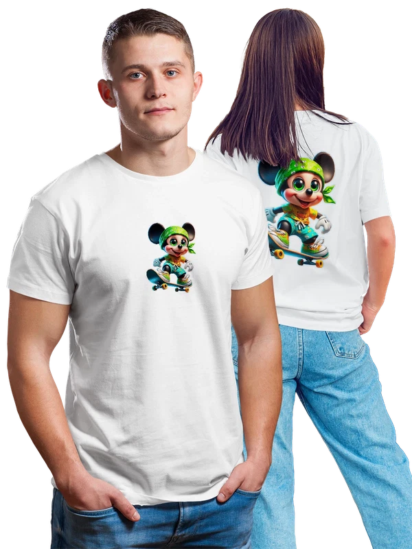 Футболка с Микки Маусом Mickey Mouse — Белая, фото 1