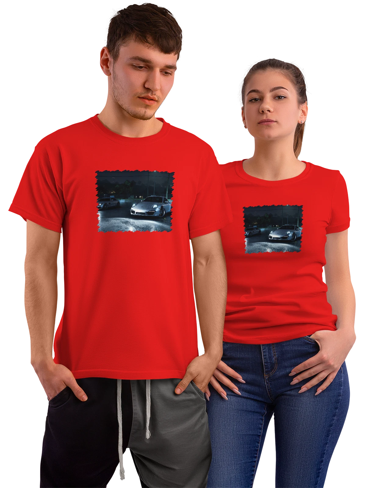 Футболка Игра Need For Speed 2016 красная с принтом — консольная игра — Красная, фото 1