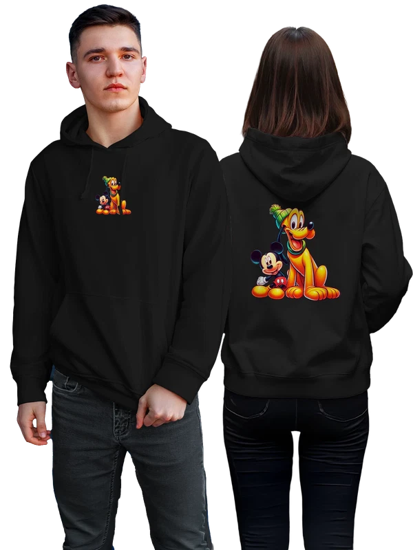 Худи Микки Маус Гуфи Goof Mickey Mouse — Чёрная, фото 1