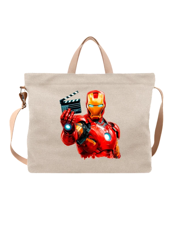 Сумка Железный Человек Iron Man — Белая, фото 1