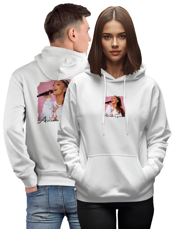 Худи Ariana Grande Ариана Гранде — Белая, фото 1