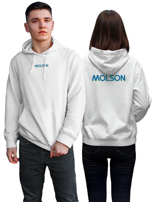 Худи Molson — Белая, фото 1