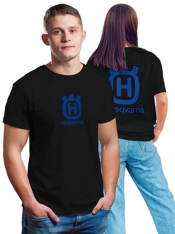 Футболка Husqvarna — Чёрная, фото 1