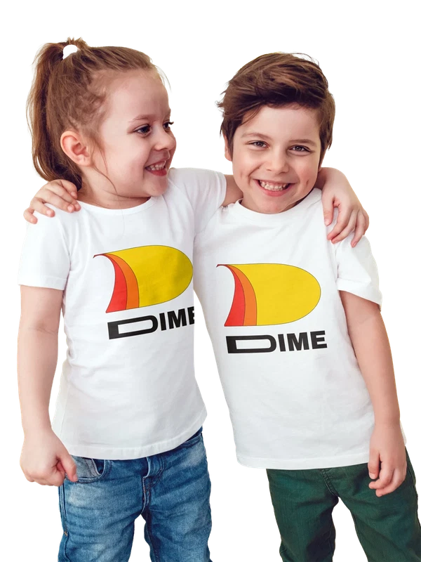 Футболка Dime — Белая, фото 1