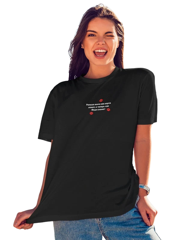 Футболка с именем Федор Федя — Чёрная, фото 1