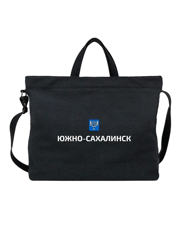 Сумка город Южно Сахалинск — Чёрная, фото 1