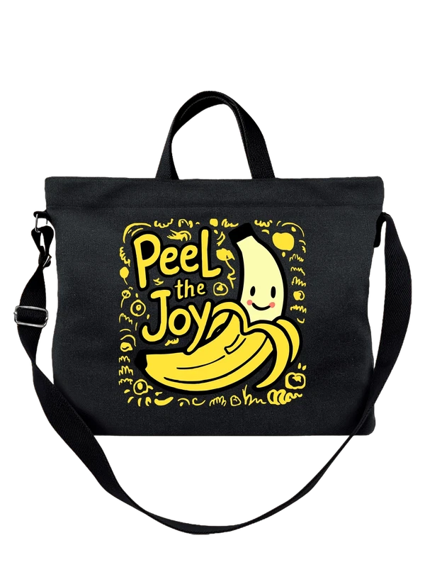 Сумка с бананом peel the joy — Чёрная, фото 1