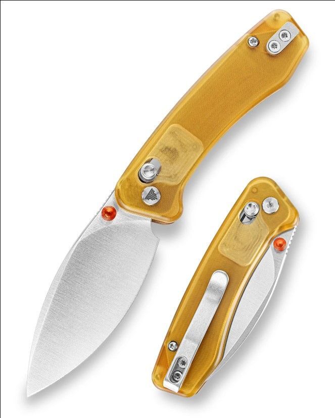 Складной туристический нож TRIVISA Koala-Y клинок N690 рукоять микарта (черный-черный)